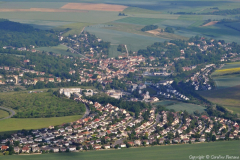 vue a&eacute;rienne Beynes